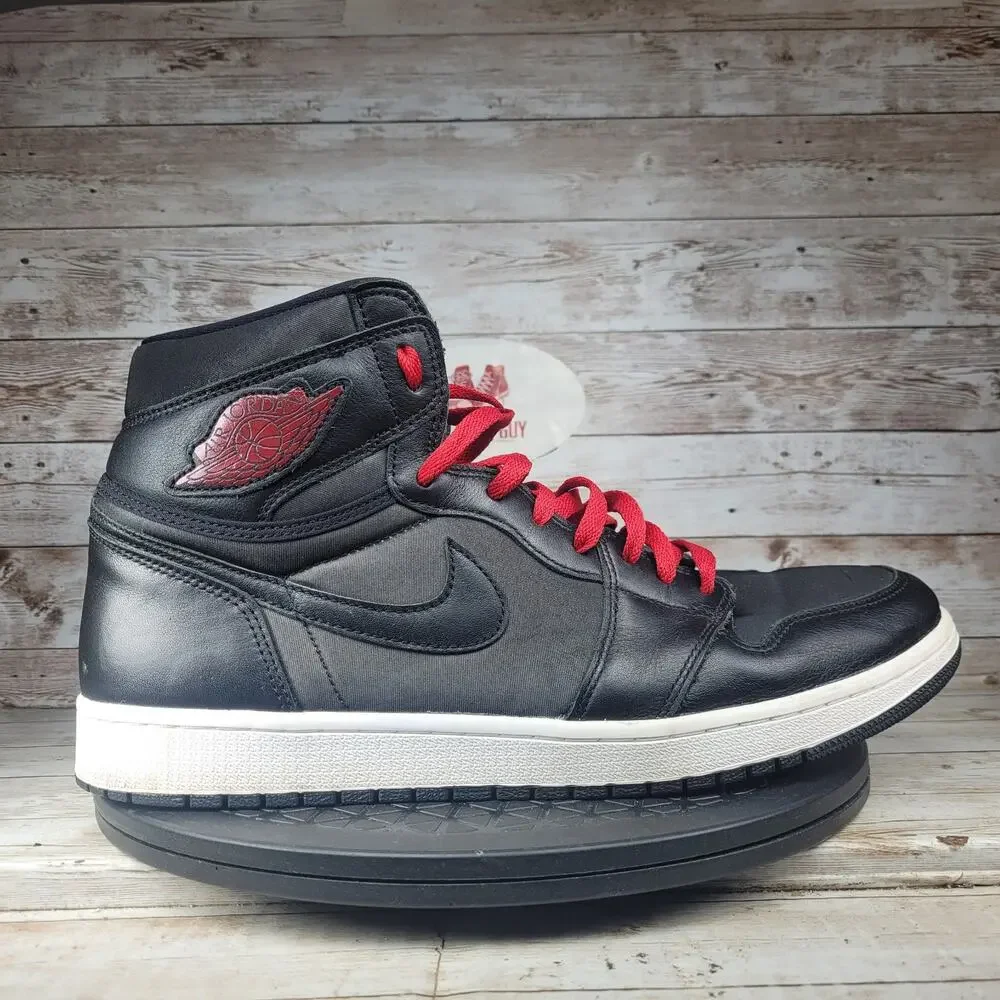Air Jordan 1 Retro OG Men Size 14 High Black Gym Red Athletic Basketball Shoes